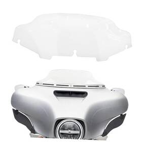 Xitqiooo 722967185360 6 Inch Windshield Windscreen For 2014-2024 Harley 2014-2026 Clean