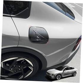 Ybmpvee Ka-k4-l Fuel Tank Gas Cap Cover Trim Compatible With Kia K4 2025 Carbon Fiber Pattern