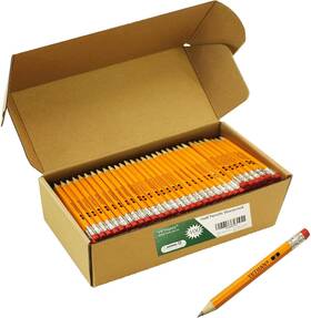 8004-96 Yethan 400pcs Golf Pencils With Eraser Tops Hexagon 144 Count Pack Of 1 96 Pcs