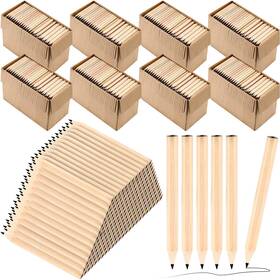 Jf-0529-01 Yexiya Golf Pencils Bulk Half 2 Hb 3.5 Pre Sharpened Hexagonal Yellow