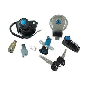 Yt-1225 Yitoking Motorcycle Ignition Switch Fuel Gas Cap Cover Lock Keys Fits For Yamaha Virago
