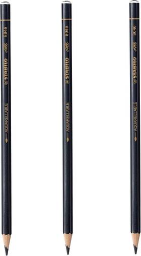8052b Ymxdym 3x Stabilo-all Pencils Black 3 Count Pack Of 1