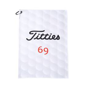 Twl-t69 Zeety Funny Golf Towel Humorous For 24 Inches X 16 White