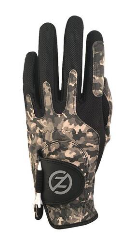 Zero Friction 816343015515 New Performance Compression-fit Night Camo Osfm Lh Glove For Rh