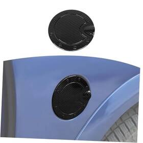 Zhao-szzt11310 For Ram Gas Cap Cover Fuel Tank Door Trim Dodge 2010-2017 Carbon Fiber