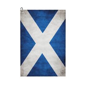 Tyk5efwh-605885147 Zkpefeh Vintage Scottish Flag Golf Towel With Carabiner Clip One Size Black