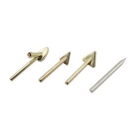 59967-pwj-4 Zyamy 4pcs Plastic Soldering Tip Triangle Smoothing Iron