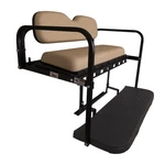 Gtw MACH3 Rear Seat Kit With Aluminum Frame For Club Car Precedent (04-UP)- Buff. Fixed Price $519.95.