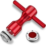Gofotu Golf Head 2PCS. 5G Custom Weights+red Wrench Silver+red. Fixed Price $28.67.