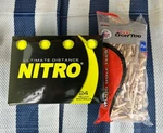 Nitro Golf Ultimate Distance Balls, 24-PACK, Yellow + 90 Wood Tees. Fixed Price $25.99.