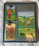 Vintage New Sealed Congress Designer Series Golf Tennis Playing Card Set. Fixed Price $17.99.