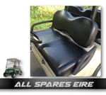 Yamaha Golf Cart Buggy All Black Molded Seat Cover Set - G29 Drive Ydr. Fixed Price $159.95.