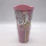 Tervis 24 Oz. 8 Butterfly & Flower 2011 Hallmark Insulated Tumbler Cup W/ Lid. Fixed Price $19.92.