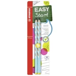 Stabilo Easygraph Handwriting Pencils Hb Left Handed Light Blue Barrel 2 Pack. Fixed Price $21.74.