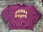 Arizona State Sun Devils Sweatshirt Mens Xl Red Ncaa Football Gildan Crewneck. Fixed Price $20.88.
