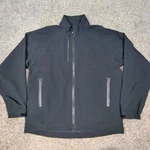 Footjoy Dryjoys Tour Xp Rain Jacket Mens Large Black Golf Performance Full Zip. Fixed Price $39.99.