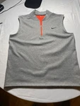 Nike Tiger Woods Collection Golf Vest Mens Gray Engineered Knit 3D Revel. Fixed Price $29.99.