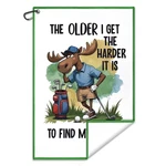 Juoqg The Older Get Harder Is Golf Towel, 15.8 X 23.6 Inches, WHITE3. Fixed Price $26.99.