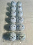 Callaway Supersoft Splatter 360 Blue Golf Balls One Dozen (12) Calloway. Fixed Price $12.00.