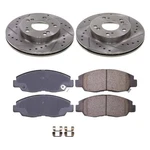 For Honda Civic 06-11 Callahan Brake Parts Drilled & Slotted Front Kit. Fixed Price $78.57.