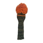Sunfish Camo And Orange Knit Wool Driver Golf Headcover. Fixed Price $45.00.