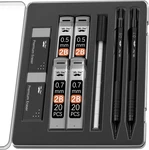 Mr. Pen- Metal Mechanical Set, 2 Sizes, 0.5 & 0.7MM, Pencils,. Fixed Price $10.41.