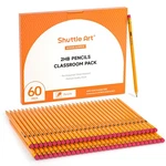 Shuttle Art Pencils, #2 Hb, 1 Count (pack Of 60), Yellow. Fixed Price $14.99.
