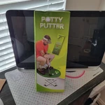 Potty Putter Toilet Golf Game Gag Gift New Sealed Box Bathroom 2 Balls. Fixed Price $11.15.