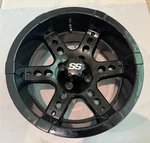 Red Hawk TIR-RX395-B Wheel Gloss Black, 14X7 ET-25 Golf Carts. Fixed Price $109.85.