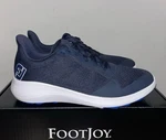Footjoy Fj Flex (56140) Men's Spikeless Golf Shoes Navy/white Brand New In Box. Fixed Price $29.99.