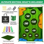Stickygolf Pro-golf Game For Outdoor Indoor Backyard Chipping Set- No Club. Fixed Price $58.56.