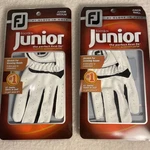 Footjoy Golf Glove Junior Left Small And Medium Stretch Flex New Lot Of 2. Fixed Price $16.99.