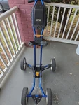Sun Mountain Micro Cart 4-WHEEL Collapsible Golf Bag Push Pull. Fixed Price $129.90.