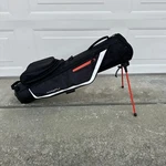 Maxfli 2022 Sunday 3-WAY Golf Stand Bag Black Lightweight Single Carry No Strap. Fixed Price $39.35.