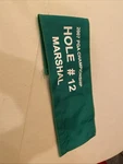 2007 Pga Championship Hole #12 Marshal Arm Band. Fixed Price $10.00.