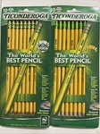 Lot Ticonderoga - Soft Black Lead Pencils No. Yellow 10 (33892). Fixed Price $13.49.