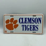 Vanity License Plate Clemson Tigers University College Ncaa 2. Fixed Price $19.99.