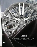 2017 Jeep Fabric Wheel Brochure Dealer Only Item Original. Fixed Price $22.82.
