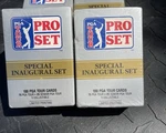 Sealed Lot Of 2 Pro Set Pga Tour Special Inaugural Golf 100 Card Box 1990. Fixed Price $10.00.