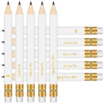 Vusnud 50PCS Bridal Shower Sharpened Half Pencils With Erasers, Pre-sharpen.... Fixed Price $14.04.