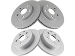 Trq 15QN48B Brake Rotor Set Fits 2010-2012 Lexus HS250H. Fixed Price $166.72.