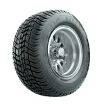 Set Of 4 Gtw 10" Medusa Machined Golf Cart Wheels On 205/50-10 Street Tires. Fixed Price $484.99.