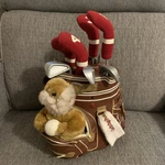 Gemmy Working Caddyshack Gopher With Dancing Golf Clubs Bag Music I'm Alright. Fixed Price $28.99.