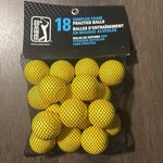 New Pga Tour Golf Foam Practice Balls Yellow. Fixed Price $9.99.