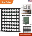 Indoor 49-BALL Golf Display Case Freestanding & Wall Mount With Felt Backing. Fixed Price $75.59.
