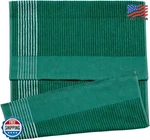 Devant Sport Towels 22" 44" Extra Large Golf Caddy White-green Striped Cotton. Fixed Price $28.99.