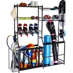 Vevor Golf Storage Garage Organizer 2 Bag Stand Holder Club Rack Ball Cart. Fixed Price $117.99.