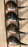 Macgregor Tourney 653 Persimmon Woods Tommy Armour 1,2,3,4 Oil Hardened. Fixed Price $160.00.