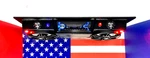 Golf Cart Radio Overhead Console Stereo Bluetooth Soundbar Red L.e.d.. Fixed Price $369.00.