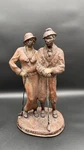 Austin Sculpture "country Club" By Heath 16" X 8.25" 6.75" Heavy Signed Vtg. Fixed Price $99.99.
